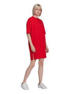 HC2051 Tea Dress Red WOMENS - ADIDAS - BALAAN 3