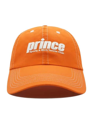 Nylon Ball Cap Orange - SPORTY & RICH - BALAAN 1