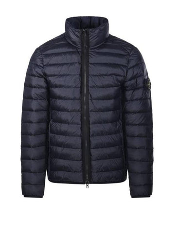 Room Woven Chambers Recycled Nylon Down Padding Navy - STONE ISLAND - BALAAN 1