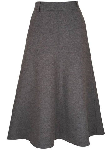 Brunello Cucinelli Skirts Grey - BRUNELLO CUCINELLI - BALAAN 1