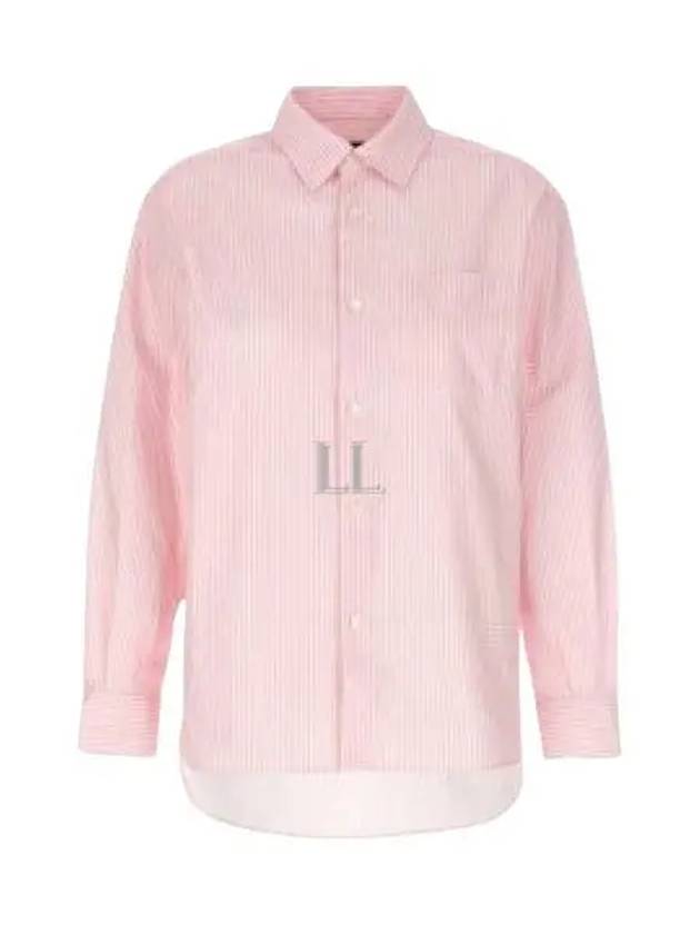 Sela Stripe Shirt Pink - A.P.C. - BALAAN 2