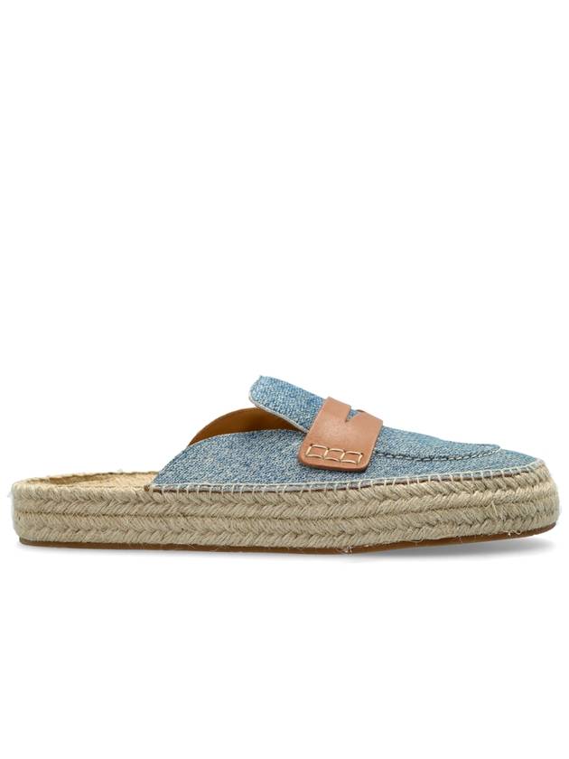 JW Anderson Denim Slides, Men's, Blue - JW ANDERSON - BALAAN 1