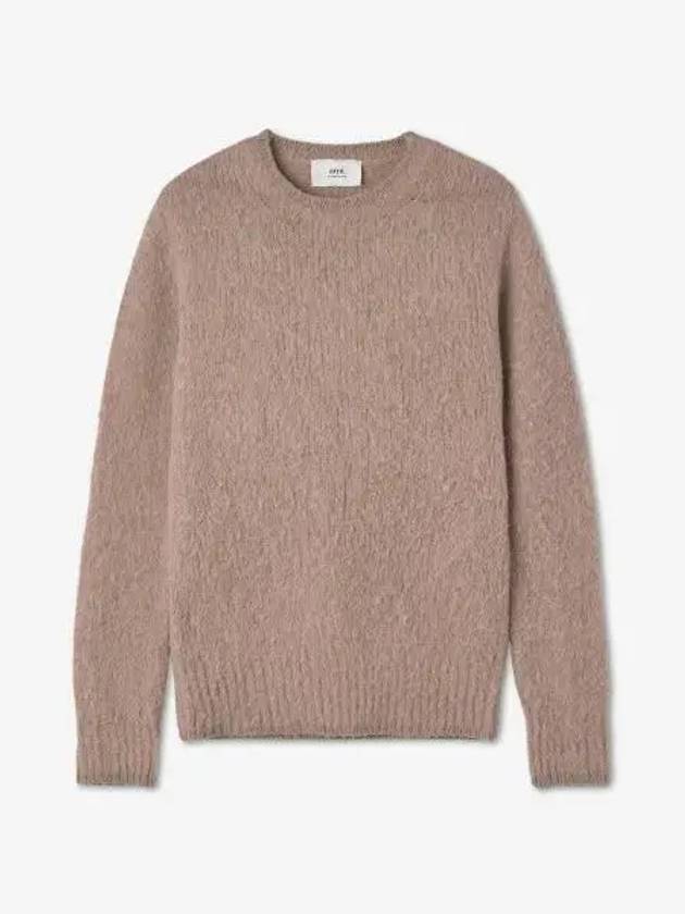 Brushed Knit Beige - AMI - BALAAN 2