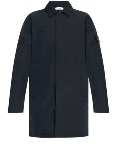 Micro Twill Single Coat Navy - STONE ISLAND - BALAAN 2