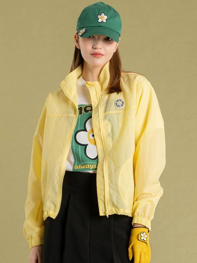 Wapen Windbreaker Jacket Jumper Spin Windbreaker Yellow MCS23WJK 01YW - MACKY - BALAAN 1