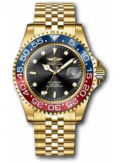 Invicta Pro Diver Quartz Black Dial Pepsi Bezel Men's Watch 36041 - INVICTA - BALAAN 2