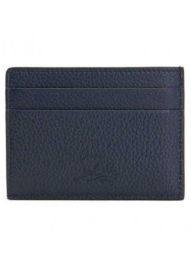 Chios Stud Card Wallet Black Red - CHRISTIAN LOUBOUTIN - BALAAN 3