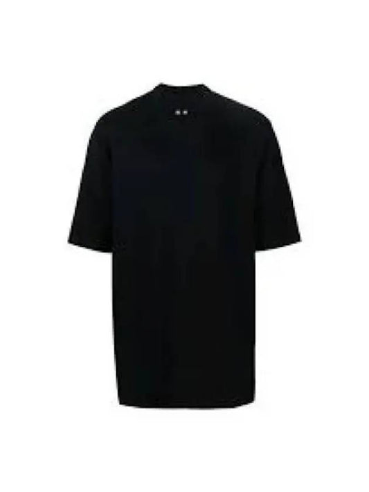 Cotton Crew Neck Short Sleeve T-Shirt Black - BALENCIAGA - BALAAN 2