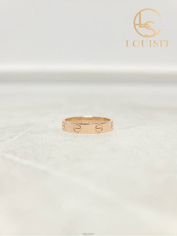 Used luxury goods Lewis It 54 Rose gold wedding band love ring - CARTIER - BALAAN 1