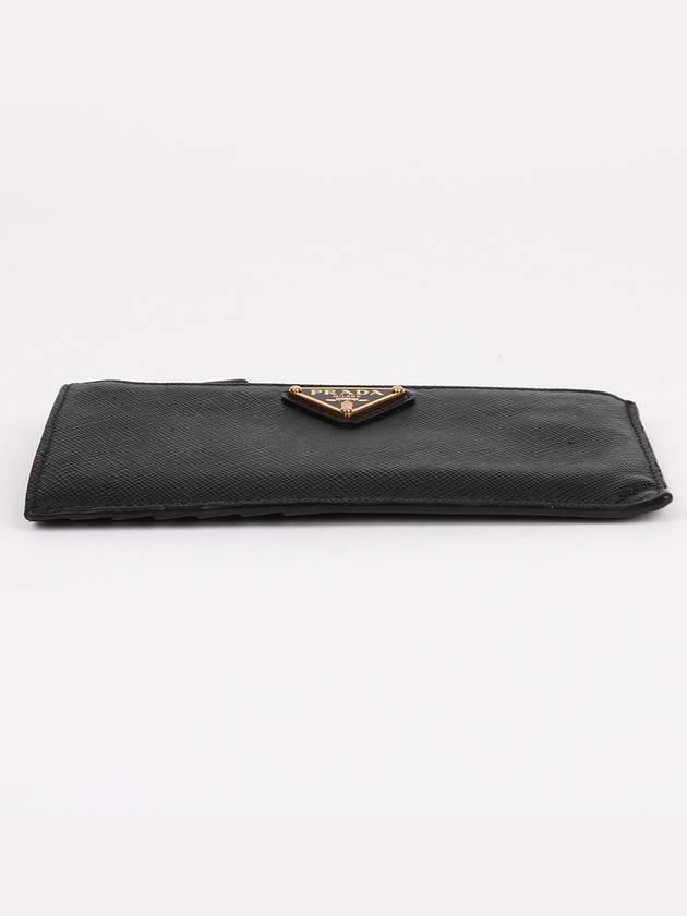 Saffiano triangle logo zipper card wallet 1MC079 - PRADA - BALAAN 8