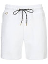 Logo Jacquard Jersey Short Pants White - PERSIANCAT - BALAAN 1