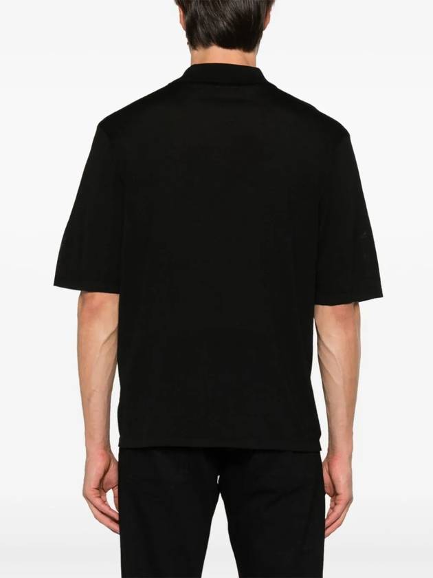 Saint Laurent  T-shirts and Polos Black - SAINT LAURENT - BALAAN 4