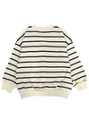 Striped Kids Sweatshirt 2362012360 BLUE - MINI RODINI - BALAAN 2