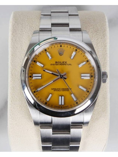 Rolex Oyster Perpetual 41 Yellow 21 Years - ROLEX - BALAAN 1