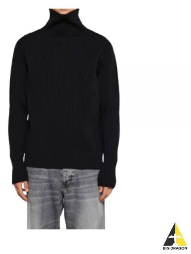 ANDERSENANDERSEN Navy Turtleneck NT Black - ANDERSEN-ANDERSEN - BALAAN 1