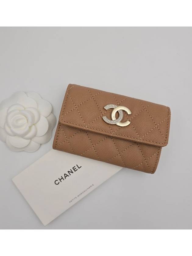 24B season snap card wallet dark beige AP4178 - CHANEL - BALAAN 10