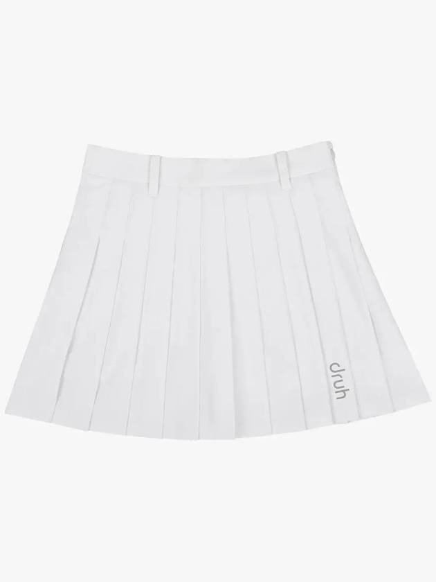 Drew Women s Back Pocket Pleated Skirt DF42SK01 WT - DRUH GOLF - BALAAN 1