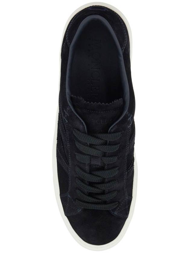 Monaco2 Low-Top Sneakers Dark Blue - MONCLER - BALAAN 3