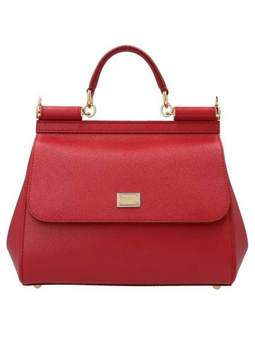 Sicily Tote Bag Red - DOLCE&GABBANA - BALAAN 1