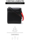 Benech Reporter Medium Cross Bag Black - CHRISTIAN LOUBOUTIN - BALAAN 3