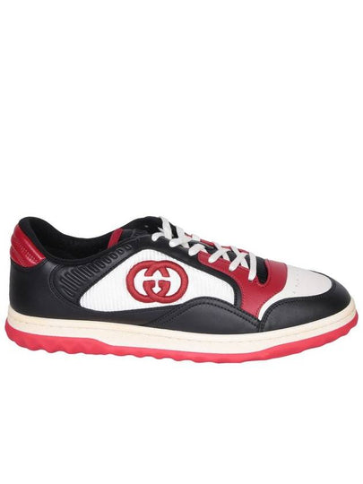 Mac80 Interlocking G Low Top Sneakers Red Black - GUCCI - BALAAN 2