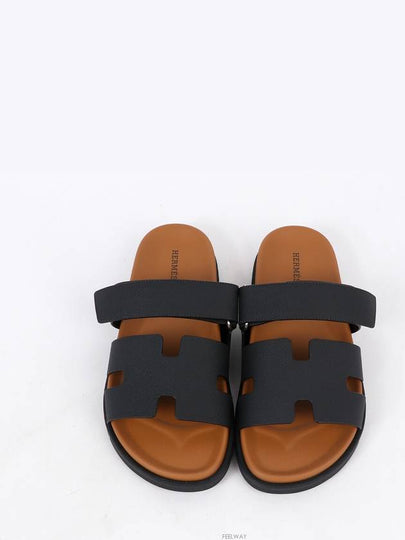 Chypre Sandals Black Natural 40 73893 - HERMES - BALAAN 2