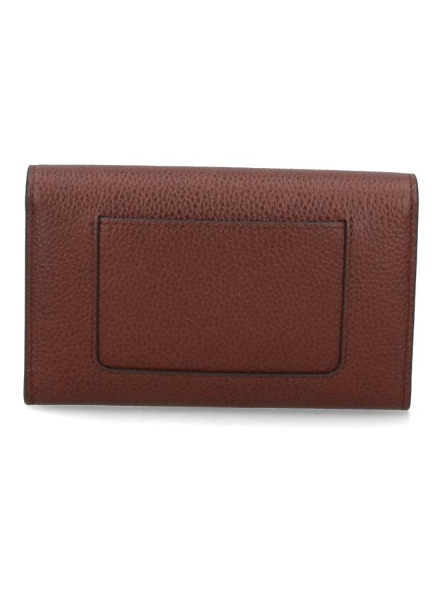 Darley Medium Leather Card Wallet Oak - MULBERRY - BALAAN 4