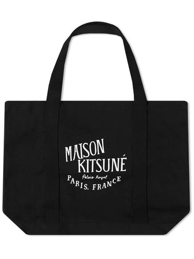 Palais Royal Eco Bag Black - MAISON KITSUNE - BALAAN 1