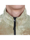 Dissolving Grid Camo Zip-up Jacket Beige - STONE ISLAND - BALAAN 8