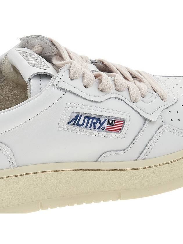 Medalist Silver Tab Low Top Sneakers White - AUTRY - BALAAN 11