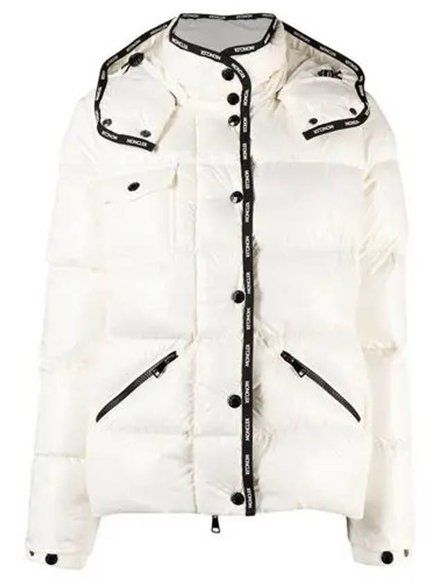 Women's Flumet Down Short Padding White - MONCLER - BALAAN 2