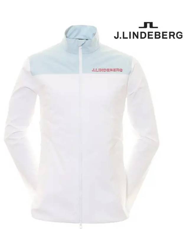 Bridge Golf Jacket White GMOW09716 - J.LINDEBERG - BALAAN 1