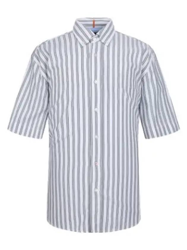 Boss striped short sleeve shirt regular fit 50511564 100 - HUGO BOSS - BALAAN 1