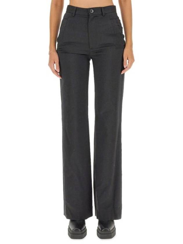 Wool Ray Trousers Bootcut Pants Black - VIVIENNE WESTWOOD - BALAAN 1