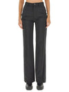 Wool Ray Trousers Bootcut Pants Black - VIVIENNE WESTWOOD - BALAAN 1