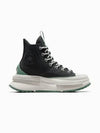 Run Star Legacy CX Platform Mix Material High Top Sneakers Black - CONVERSE - BALAAN 2