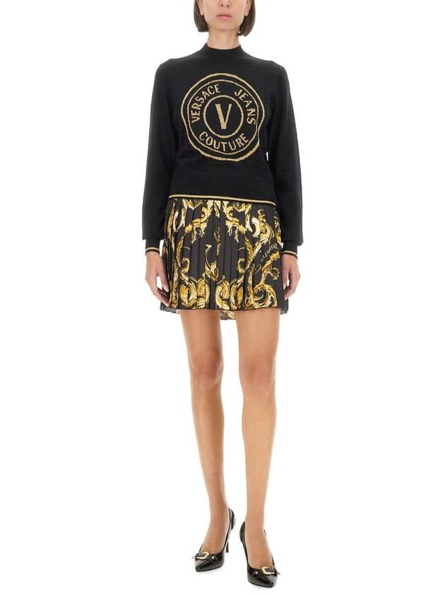 Versace Jeans Couture "V-Emblem" Jersey - VERSACE - BALAAN 2