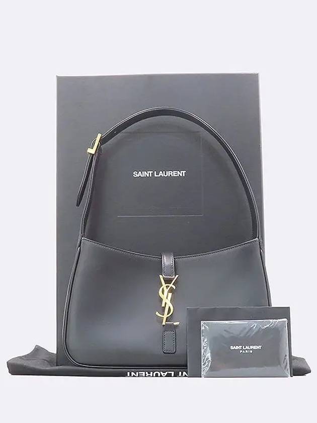 657228 LE 5 A 7 Smooth Leather Hobo Shoulder Bag - SAINT LAURENT - BALAAN 1