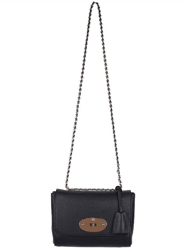 Lily Small Classic Chain Shoulder Bag Black - MULBERRY - BALAAN 4