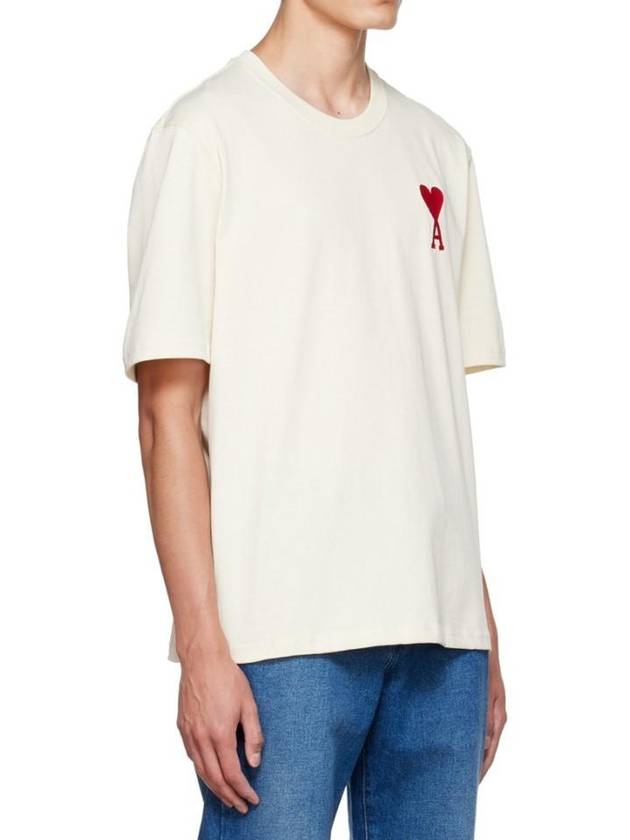 De Coeur Big Embroidery Logo Short Sleeve T-Shirt SPEUTS0200 726 - AMI - BALAAN 2