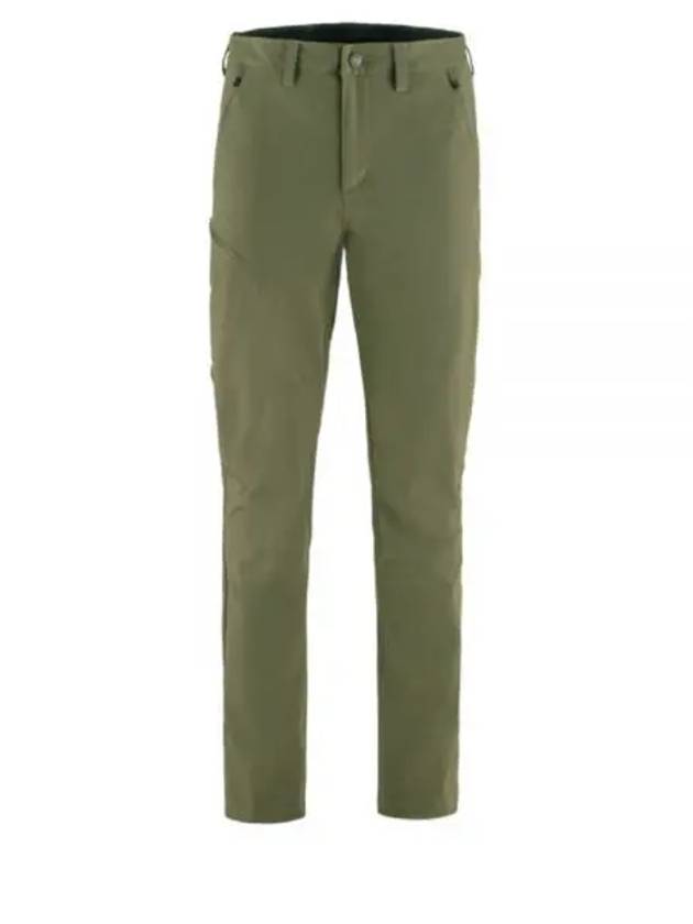 Men's Abisko Trail Stretch Straight Pants Laurel Green - FJALL RAVEN - BALAAN 2