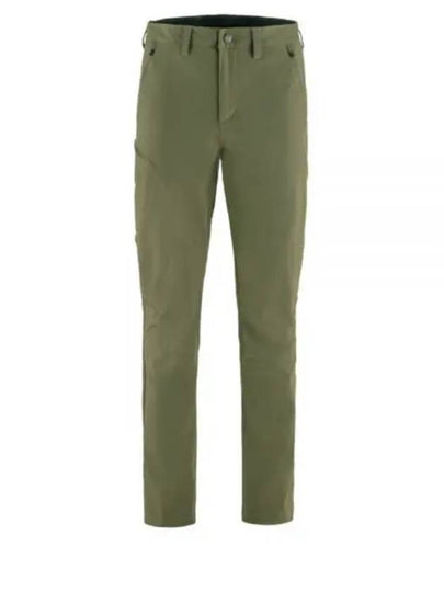 Men's Abisko Trail Stretch Straight Pants Laurel Green - FJALL RAVEN - BALAAN 2