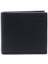 Anagram Embossed Bifold Half Wallet Black - LOEWE - BALAAN 2