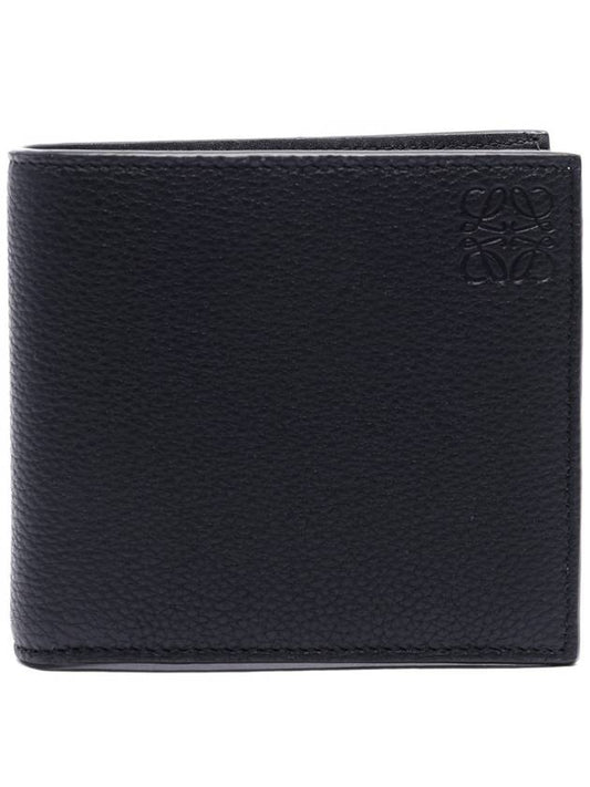 Anagram Embossed Bifold Half Wallet Black - LOEWE - BALAAN 2