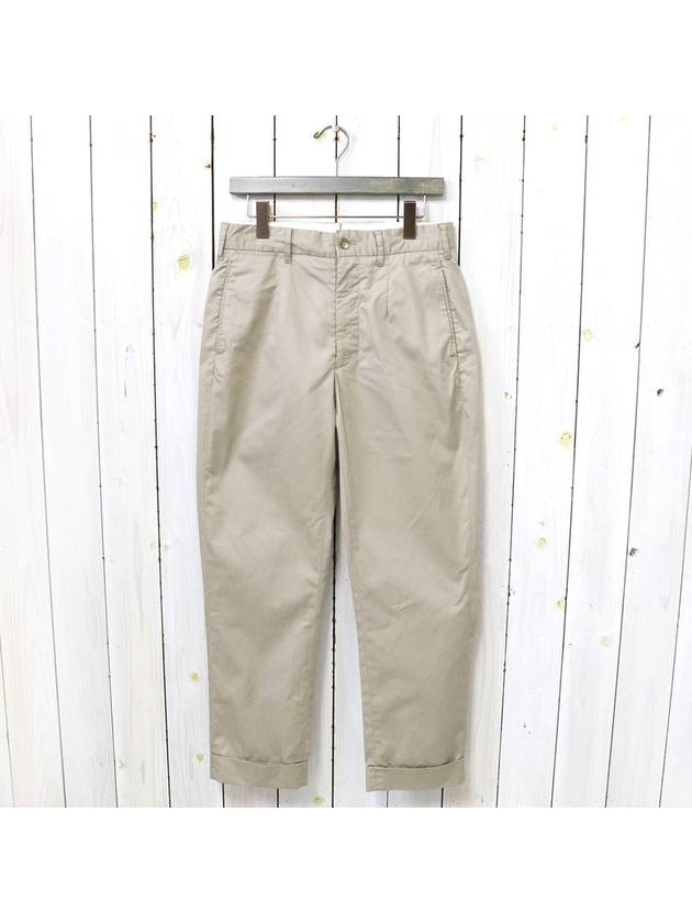 High Count Twill Andover Straight Pants Khaki - ENGINEERED GARMENTS - BALAAN 2