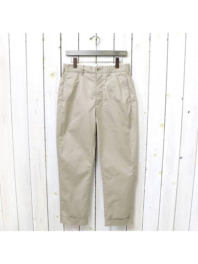 High Count Twill Andover Straight Pants Khaki - ENGINEERED GARMENTS - BALAAN 2