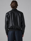 Leather Blouson Black - FILLCHIC - BALAAN 4