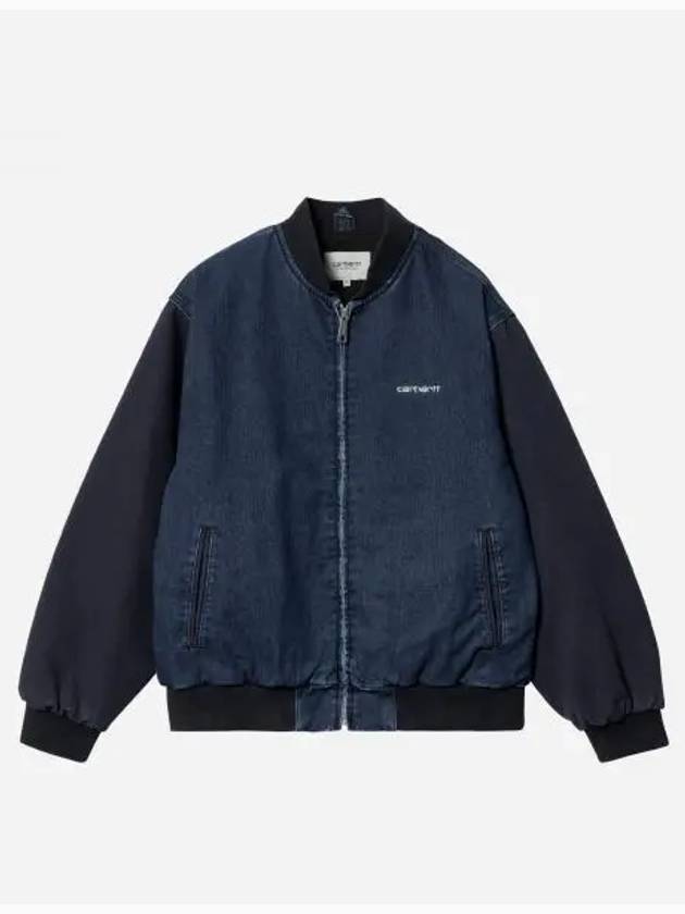 Paxon Denim Bomber Jacket Blue - CARHARTT WIP - BALAAN 2