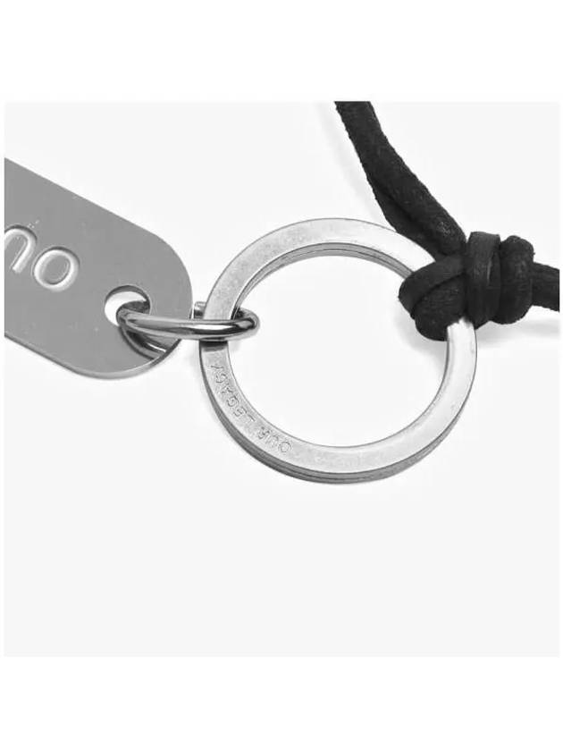 Men's Leather Ladon Key Ring Black - OUR LEGACY - BALAAN 6