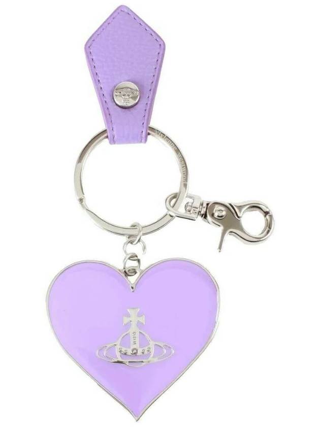 Heart Logo Keyring Purple - VIVIENNE WESTWOOD - BALAAN 2